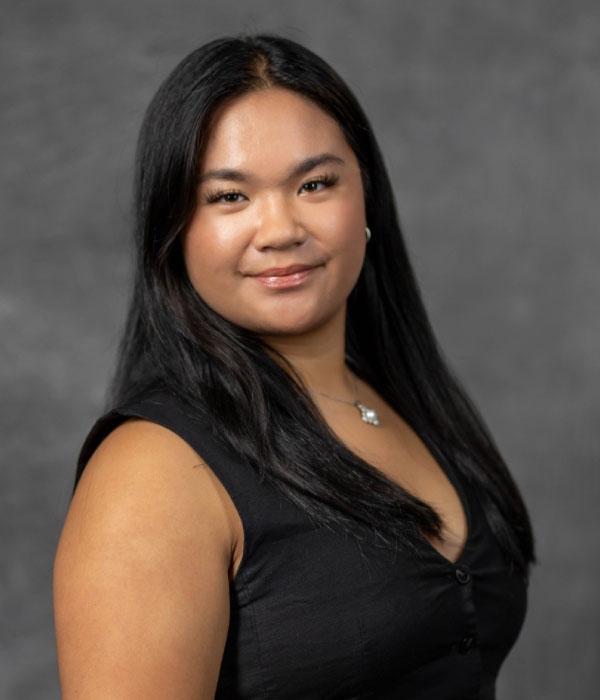 Asian woman smiling